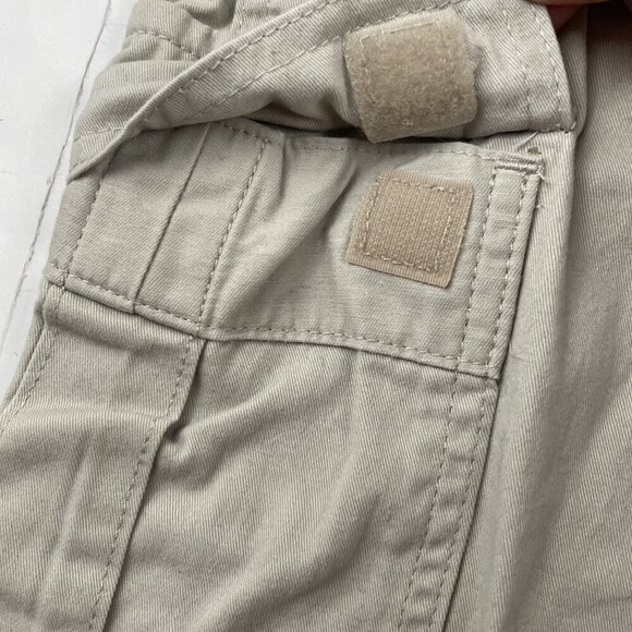 Wrangler Cargo Shorts Men’s 40 Flat Front Beige Lightweight Cotton Hike Outdoors - Picture 8 of 8